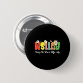 Autismus Die Welt anders sehen Welt Autismus A Button (Vorne & Hinten)