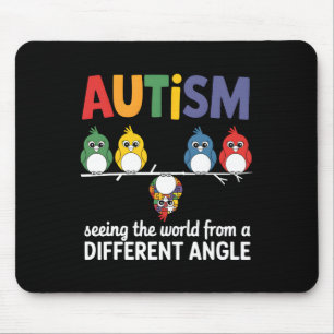 Autismus: Die Welt aus einem anderen Blickwinkel b Mousepad