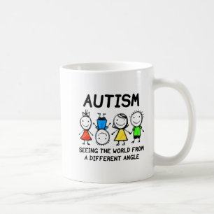 Autismus die Welt aus einem anderen Blickwinkel se Kaffeetasse