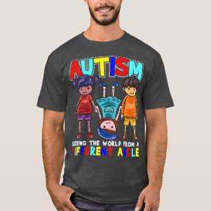 Autismus die Welt aus einem anderen Blickwinkel se T-Shirt
