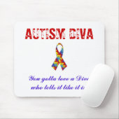 AUTISMUS-DIVA MOUSEPAD (Mit Mouse)