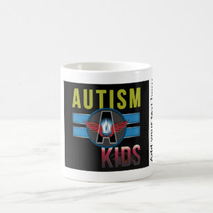 Autismus ein Kinderweiß 325 ml klassisches weiße Kaffeetasse