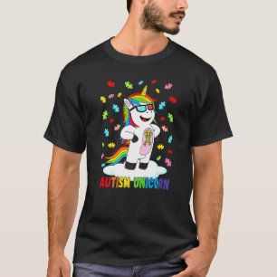 Autismus Einhorn Rätsel Autismus-Bewusstsein Autis T-Shirt