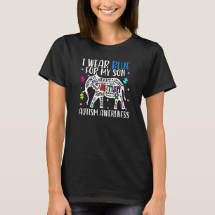 Autismus Elefant Ich trage Blues für meinen Sohn A T-Shirt
