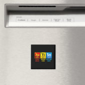 Autismus-Elemente Periodensystem Bewusstsein ASD M Magnet (In Situ (Geschirrspüler))