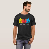 Autismus-Elemente Periodensystem Bewusstsein ASD M T-Shirt (Vorne ganz)