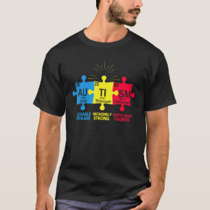 Autismus-Elemente Periodensystem Bewusstsein ASD M T-Shirt