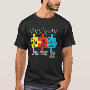 Autismus-Elemente Periodensystem Bewusstsein Asd S T-Shirt