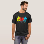 Autismus-Elemente Periodensystem Bewusstsein Asd T-Shirt (Vorne ganz)