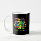 Autismus Embrace Unterschiede Dinosaur T-Rex Kinde Kaffeetasse (Links)