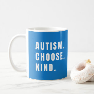 Autismus entscheidet sich für moderne Tasse