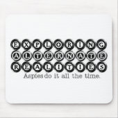 Autismus: Erforschende abwechselnde Wirklichkeiten Mousepad (Vorne)