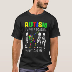 Autismus Es Ist Eine Andere Fähigkeit Lustiger Dab T-Shirt