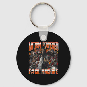 Autismus: F#ck Machine Funny Hard Skelett Me Schlüsselanhänger