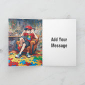 Autismus Faltkarte Karte (Innenseite)