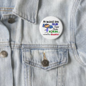 Autismus FARBE IHRE EIGENEN WELTsöhne Button (Beispiel)