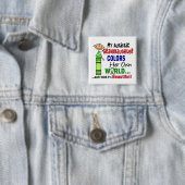 Autismus FÄRBT IHRE EIGENE WELTenkelin Button (Beispiel)