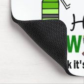 Autismus FÄRBT IHRE EIGENE WELTtochter Mousepad (Ecke)