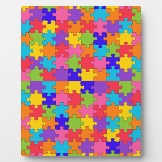 Autismus Fotoplatte (Vorderseite)