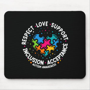 Autismus Frauen Männer Respekt Liebe Unterstützung Mousepad