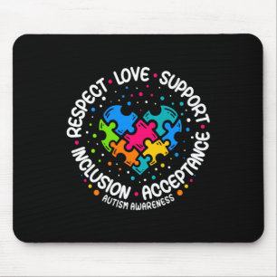 Autismus Frauen Männer respektieren Liebe Unterstü Mousepad