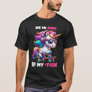 Autismus Funny in Awe von meinem Tismus Meme Autis T-Shirt