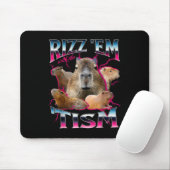 Autismus Funny Rizz Em mit dem Tism Meme Autistic Mousepad (Mit Mouse)