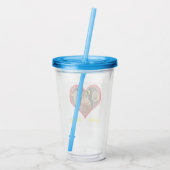 Autismus für Ethan, Acryltrinkbecher (Rückseite)