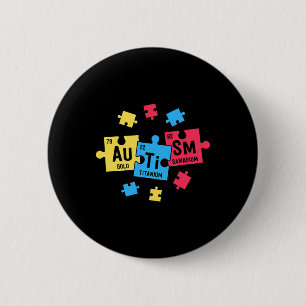 Autismus für Lehrer: Periodische Tabellenelemente Button