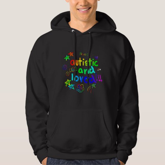 Autismus Gay Hoodie (Vorderseite)