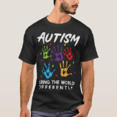Autismus Geduld habe ich Autismus Geschenk Autismu T-Shirt (Vorderseite)