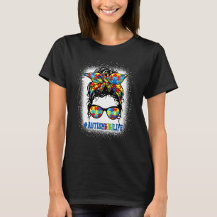 Autismus Gigi Leben Unordentlicher Knoten Autismus T-Shirt
