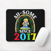 Autismus großartig ausome seit 2017 Bewusstsein 9. Mousepad (Mit Mouse)