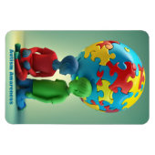 Autismus - Größe: 4 Zoll x 6 Zoll Magnet (Horizontal)