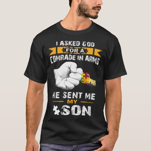 Autismus Großmutter Autismus Bewusstsein Männer Fr T-Shirt (Vorderseite)