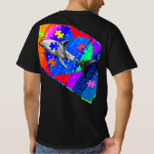 Autismus-Hai-MEN T-Shirt (Rückseite)