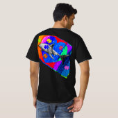 Autismus-Hai-MEN T-Shirt (Schwarz voll)