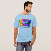Autismus-Hai T-Shirt (Vorne ganz)
