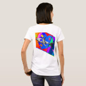 Autismus Hai weiß T-Shirt (Schwarz voll)