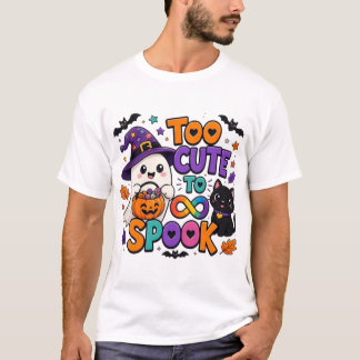 Autismus Halloween T-Shirt – Zu süß zum Erschrecke