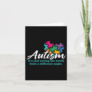 Autismus Herzpuzzle Bewusstsein Autistische Unters Karte
