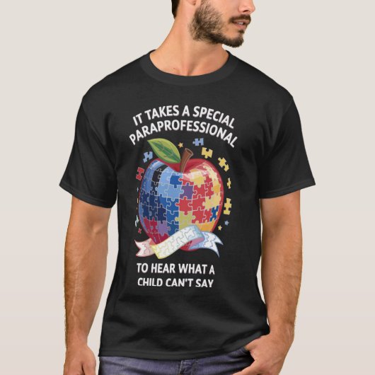 Autismus-Hilfskraft T-Shirt (Vorderseite)
