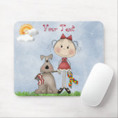 Autismus* Hinzufügen Ihrer Textmousepad Mousepad (Mit Mouse)