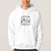 Autismus Hoodie (Vorderseite)