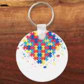 Autismus hören schlüsselanhänger (Vorderseite)