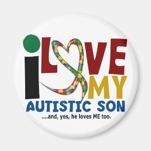 AUTISMUS I Liebe mein autistischer Sohn 2 Magnet