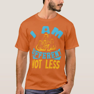 Autismus Ich bin anders, nicht weniger 80er Retro T-Shirt