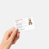 Autismus Identifikations-Umbau Ausweis (Handheld)