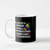Autismus immer einzigartig kaffeetasse (Links)