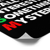 Autismus immer einzigartig poster (Ecke)